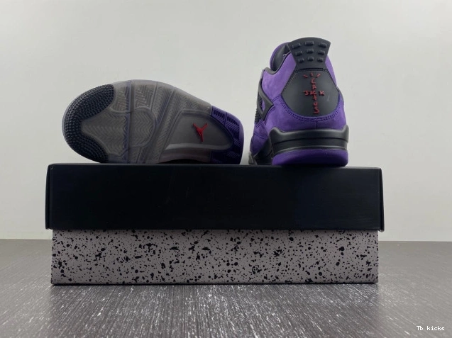 Reps TBK Jordan Suede 4 x Travis Purple Air Scott 0822